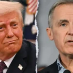 कनाडा के टीवी विज्ञापनों पर भड़के ट्रंप: टैरिफ विरोधी विज्ञापन को ‘फर्जी’ बताकर व्यापार वार्ता तत्काल बंद, उत्तर अमेरिकी संबंधों में नया तनाव