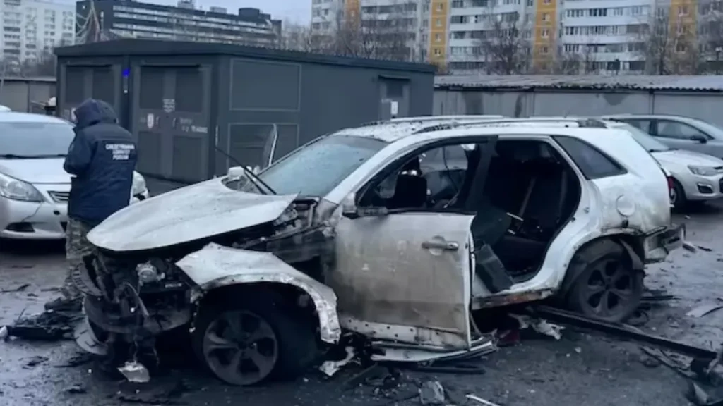 Car bomb-blast in Moscow Russian general killed