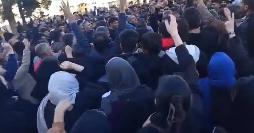 Day four of Iran protests sees rallies spread and regime change