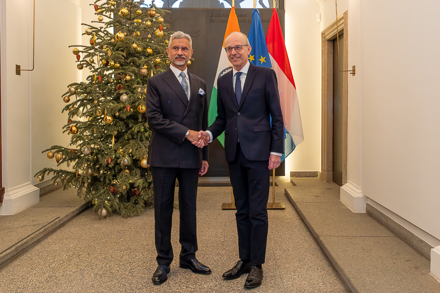 India's External Affairs Minister Visits Luxembourg