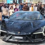 लेम्बोर्गिनी हादसा: शिवम मिश्रा पर पुलिस का बड़ा दावा – ‘कार वही चला रहा था’, ड्राइवर का कबूलनामा फर्जी साबित