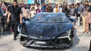 Lamborghini accident: Big claim by police on Shivam Mishra - 'He was the one driving the car', driver's confession proved fake